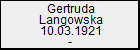 Gertruda Langowska