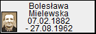 Bolesawa Mielewska