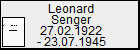Leonard Senger