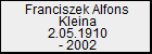 Franciszek Alfons Kleina