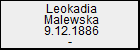 Leokadia Malewska